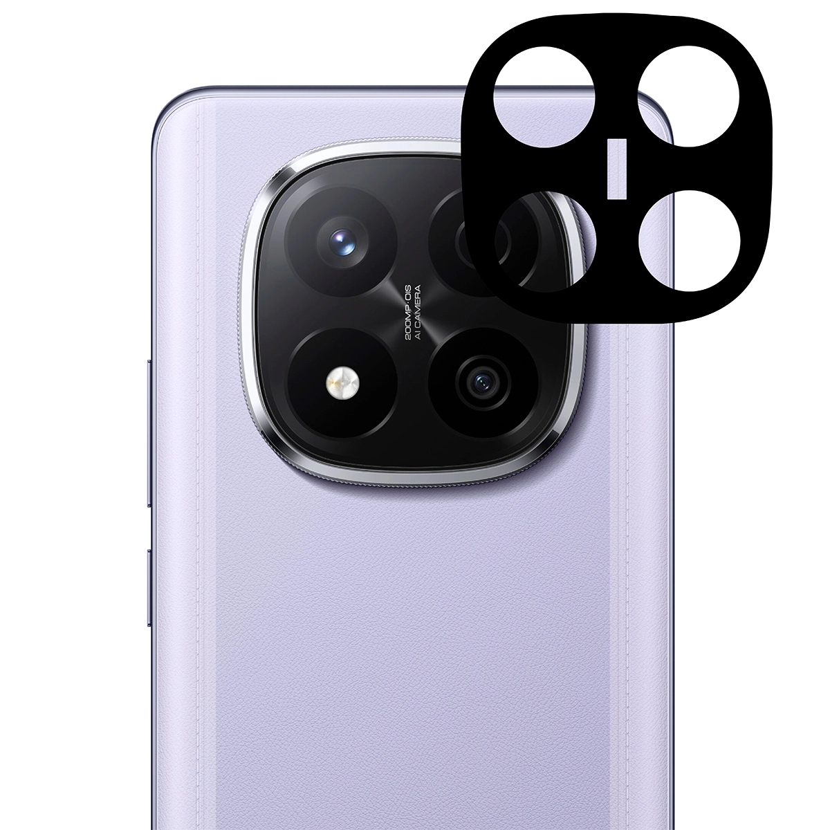 Szkło na aparat telefonu Bizon Glass Lens do Xiaomi Redmi Note 14 Pro Plus 5G