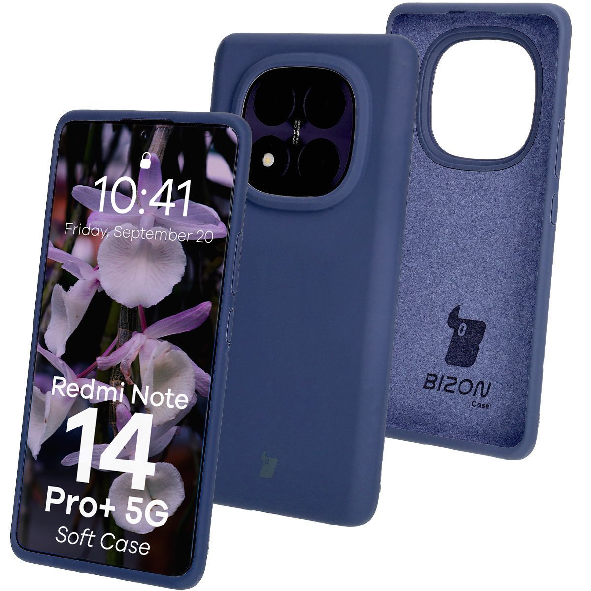 Husă din silicon Bizon Soft Case pentru Xiaomi Redmi Note 14 Pro Plus 5G