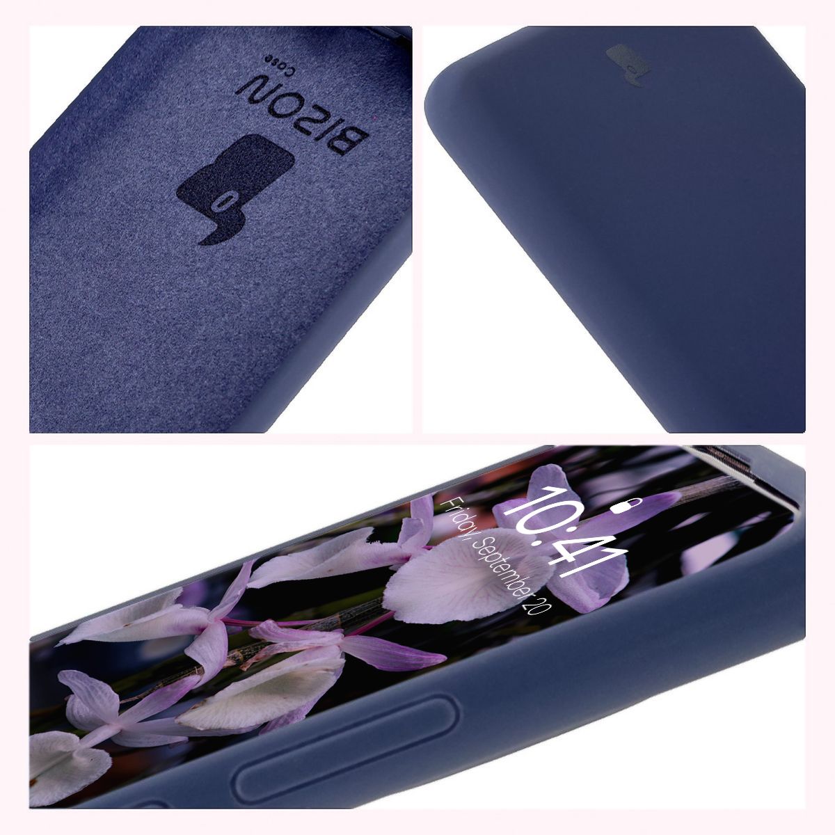 Construcția husei Bizon Soft Case: capace integrate, margini ridicate și căptușeală din microfibră