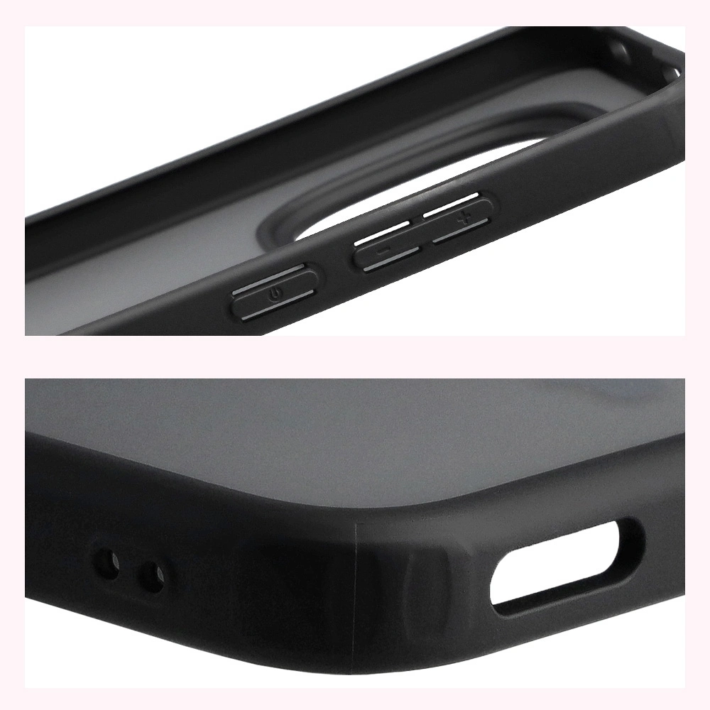 Reinforced corners and raised screen edges in the Bizon Case Angelo for Xiaomi Redmi Note 15 Pro 5G