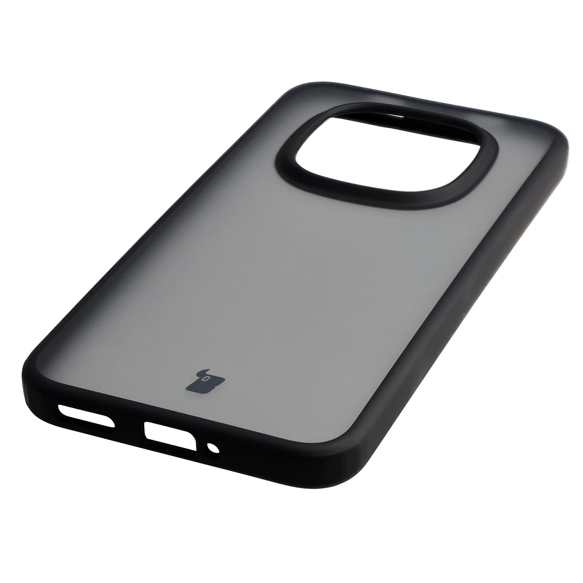 Integrated buttons, cutouts, and hybrid material in the Bizon Case Angelo for Xiaomi Redmi Note 15 Pro 5G