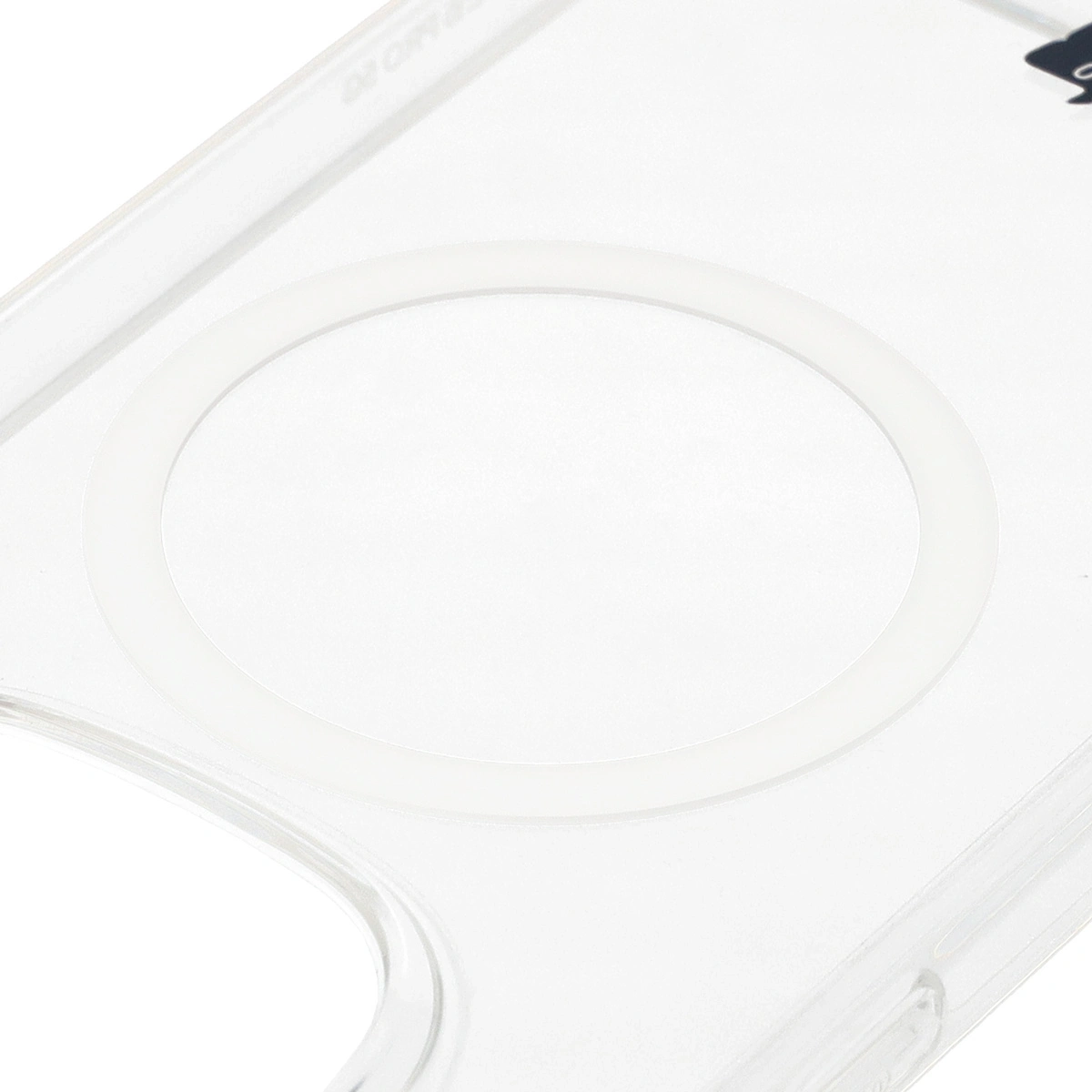 Magnetic ring in the Bizon Case CrystalO for Xiaomi Redmi Note 15 Pro 5G