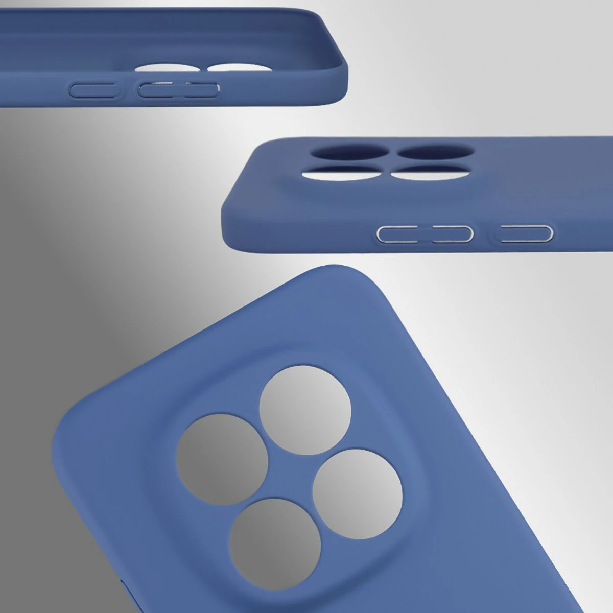 Dedicated cutouts and raised edges for the camera and screen in the Bizon Case Łupka for Xiaomi Redmi Note 15 Pro 5G