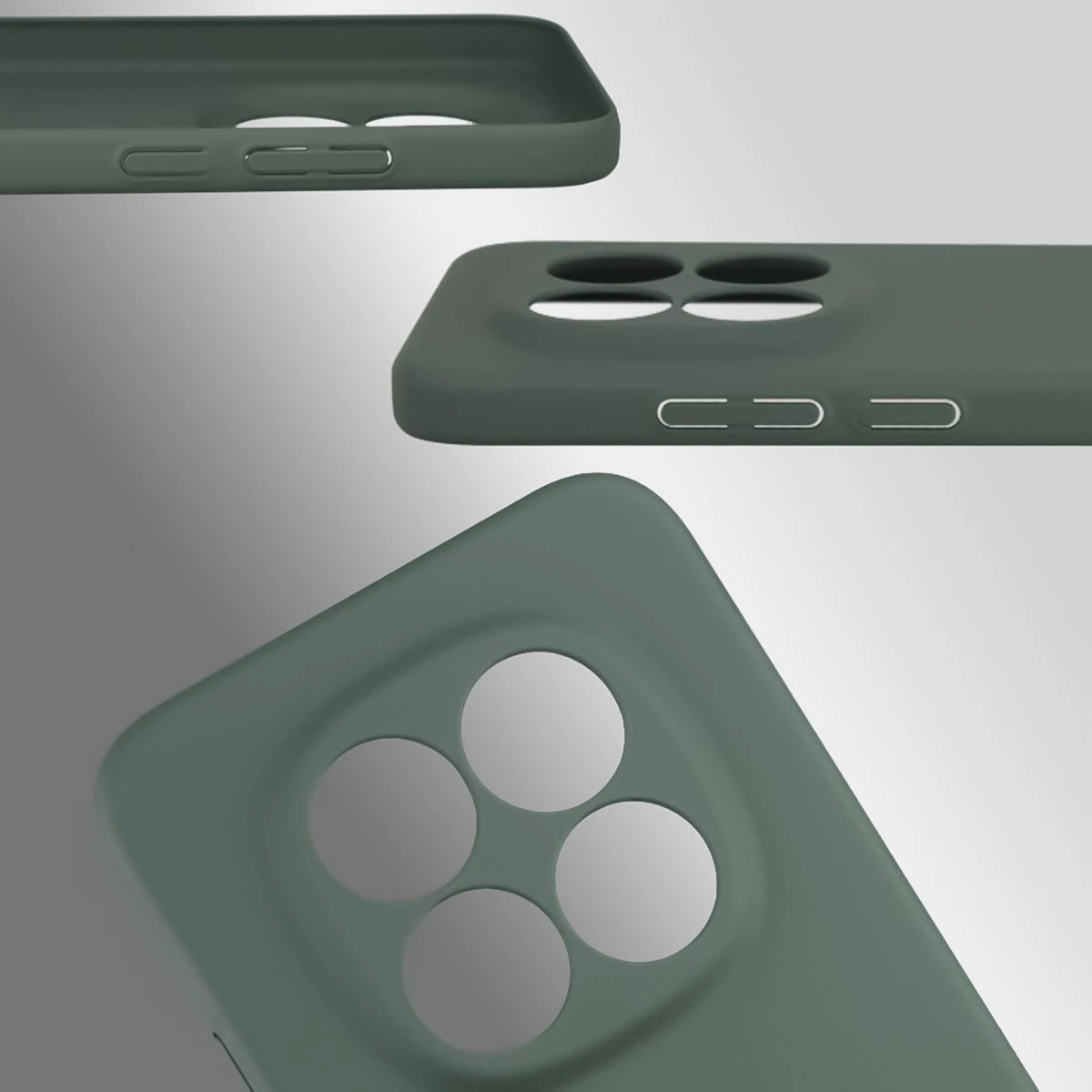 Dedicated cutouts and raised edges for the camera and screen in the Bizon Case Łupka for Xiaomi Redmi Note 15 Pro 5G