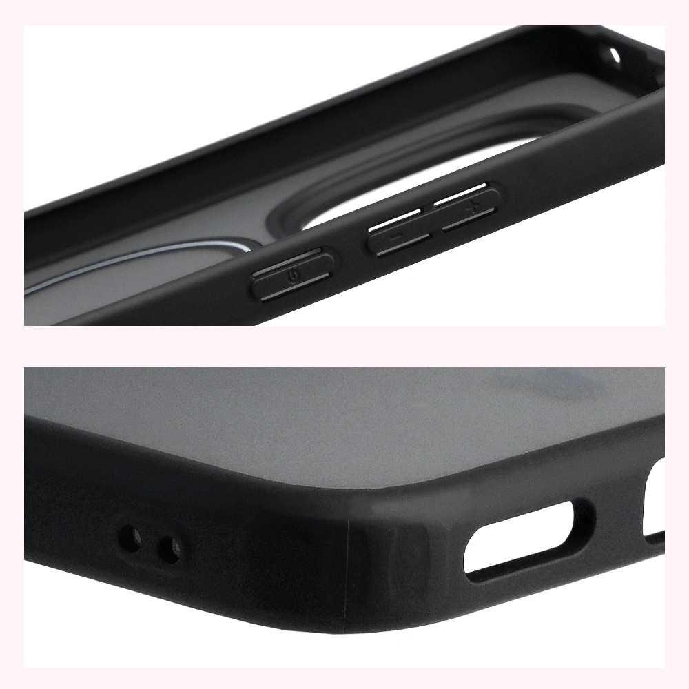 Wzmocnione narożniki i podwyższone ranty ekranu w etui Bizon Case MatteO do Xiaomi Redmi Note 15 Pro 5G