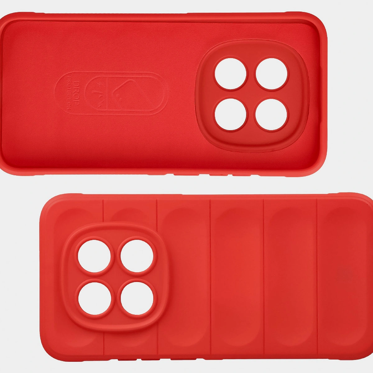 Microfiber lining, grooves on the back, and reinforced corners in the Bison Case Tur for Xiaomi Redmi Note 15 Pro 5G