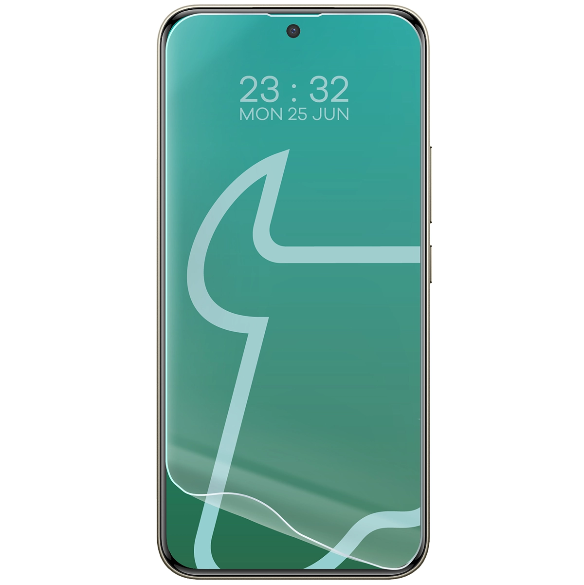Hydrogel film for Xiaomi Redmi Note 15 Pro 5G / Xiaomi Redmi Note 15 Pro Plus 5G / POCO M8 Pro 5G next to the phone