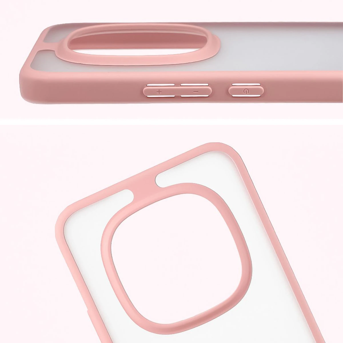 Full cutout and raised edges for the camera in the Bizon Case Angelo for Xiaomi Redmi Note 15 Pro Plus 5G / POCO M8 Pro 5G