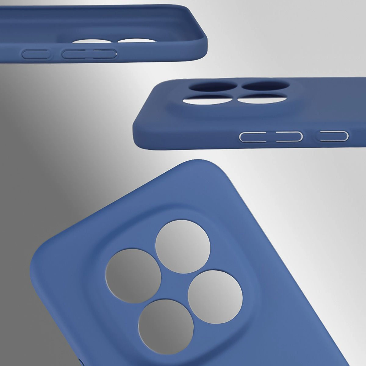 Dedicated cutouts and raised edges for camera and screen in Bizon Case Łupka case for Xiaomi Redmi Note 15 Pro Plus 5G / POCO M8 Pro 5G