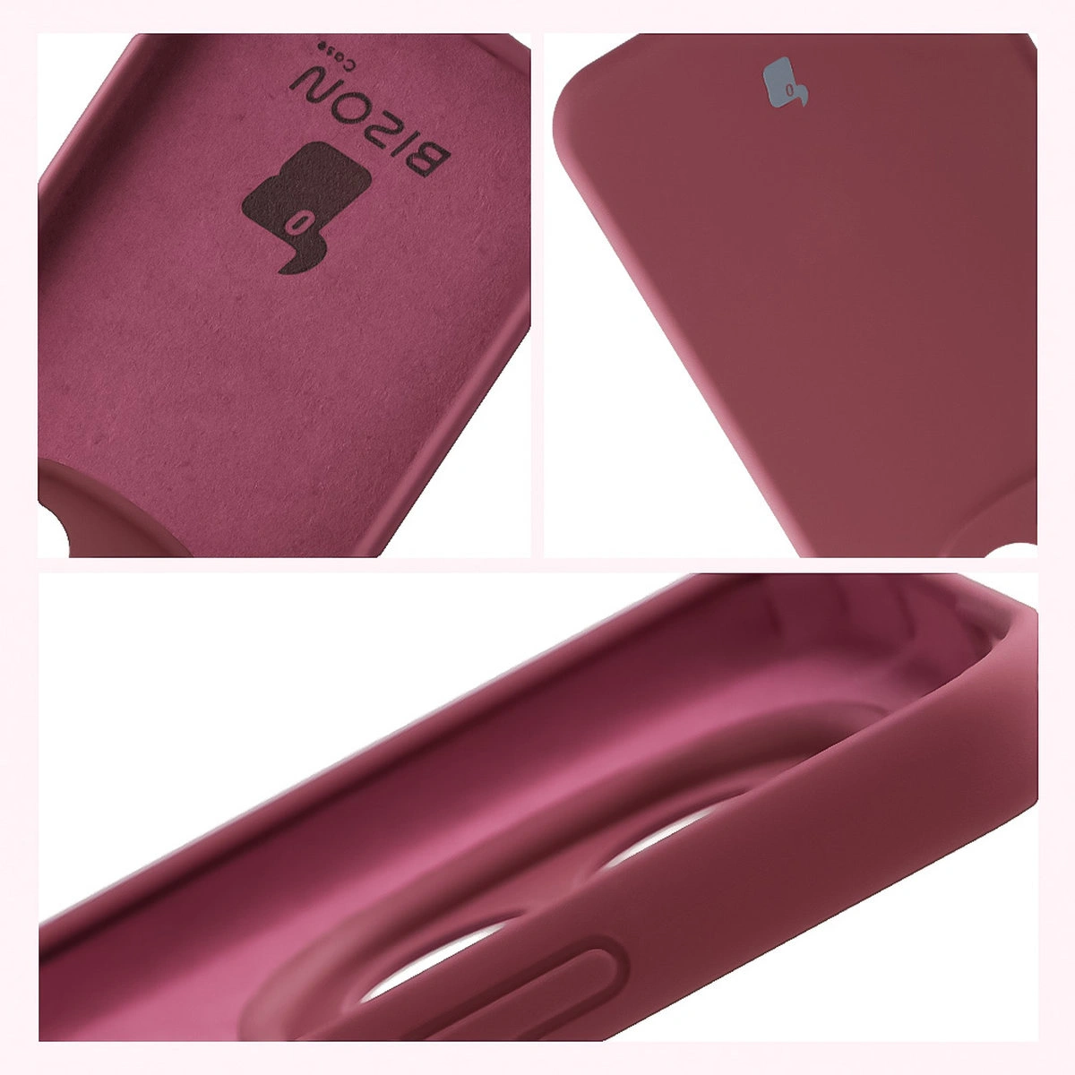 Construction of the Bison Soft Case: integrated covers, raised edges, and microfiber lining for Xiaomi Redmi Note 15 Pro Plus 5G / POCO M8 Pro 5G