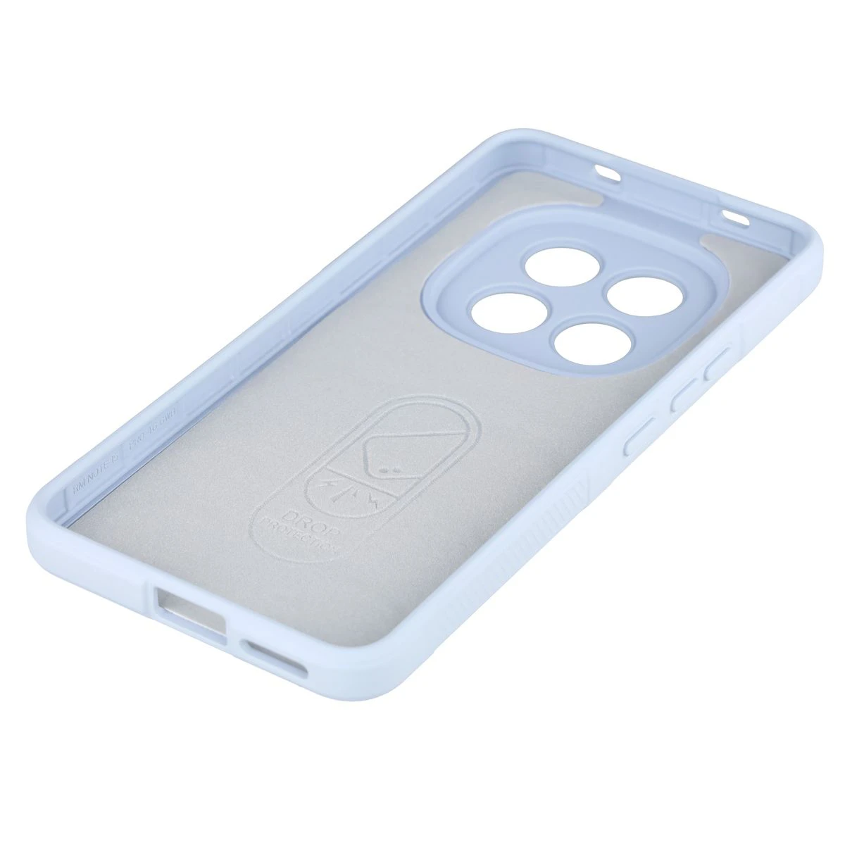 Precise cutouts and compatibility with wireless charging in the Bison Case Tur for Xiaomi Redmi Note 15 Pro 4G