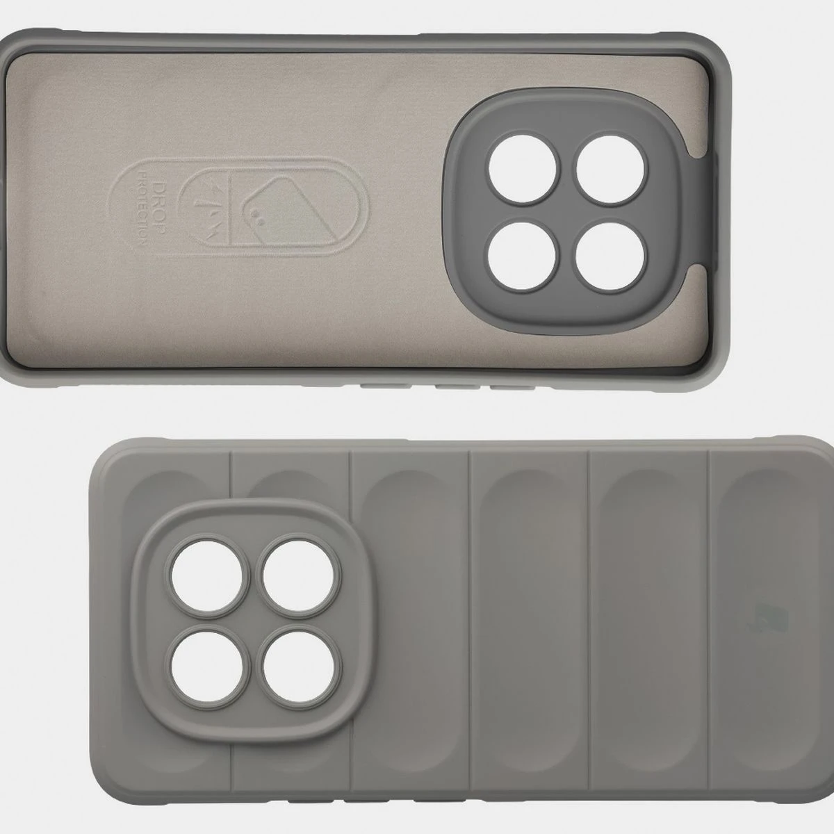 Microfiber lining, grooves on the back, and reinforced corners in the Bison Case Tur for Xiaomi Redmi Note 15 Pro 4G