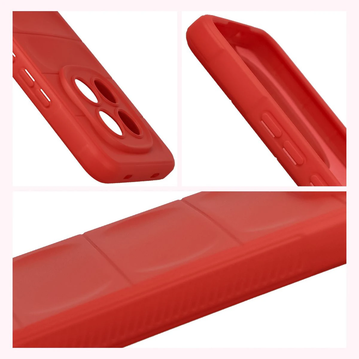 Textured sides and raised edges for the screen and camera in the Bizon Case Tur for Xiaomi Redmi Note 15 Pro 4G