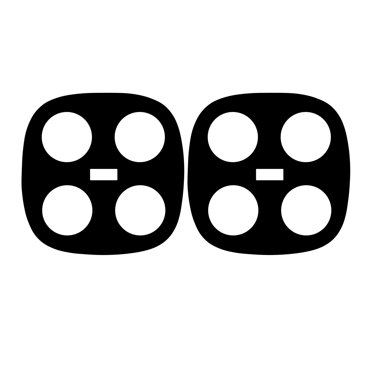 Szkło Bizon Glass Lens do Xiaomi Redmi Note 15 Pro 4G nakładane na wyspę aparatów