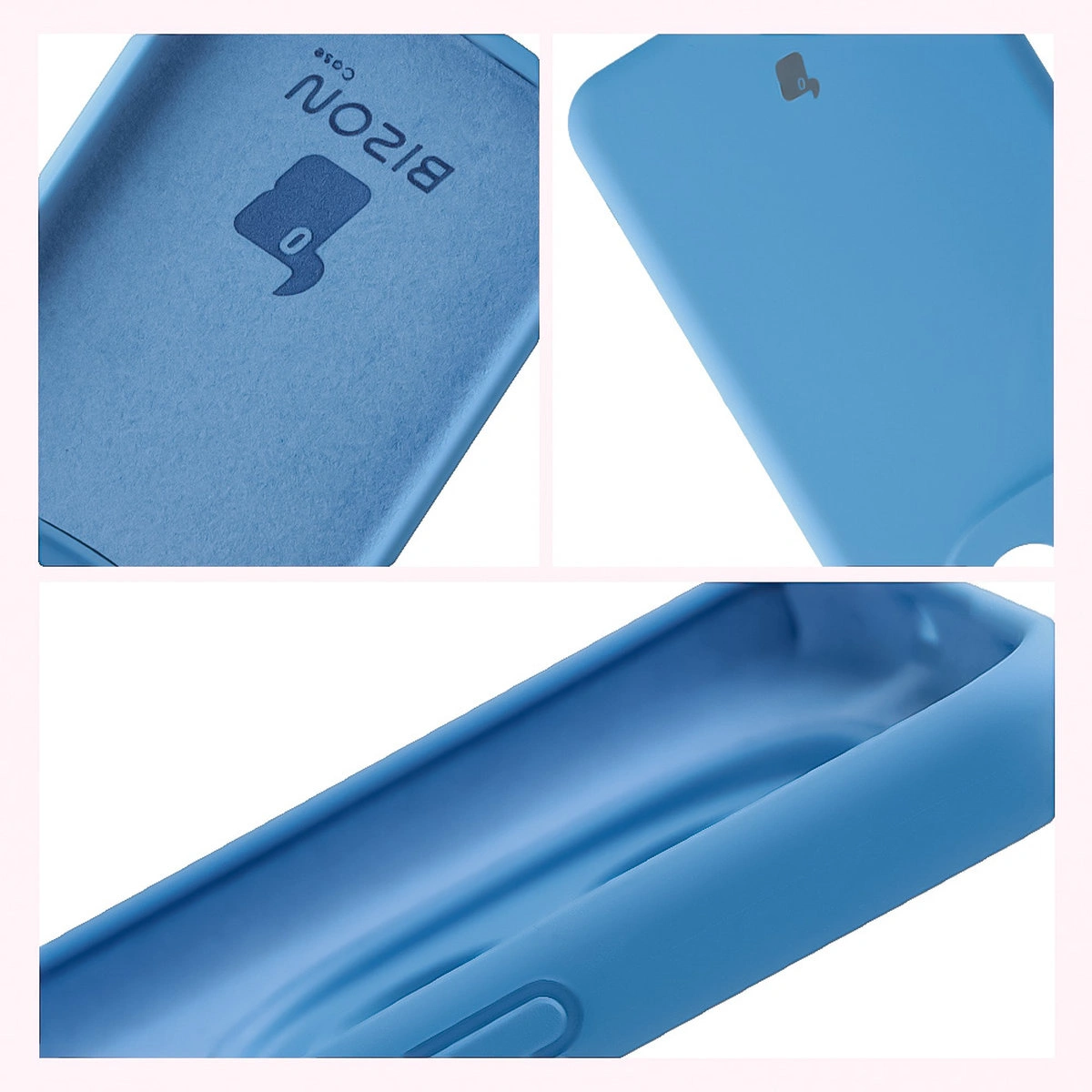 Construction of the Bison Soft Case: integrated covers, raised edges, and microfiber padding for Xiaomi Redmi Note 15 Pro 4G