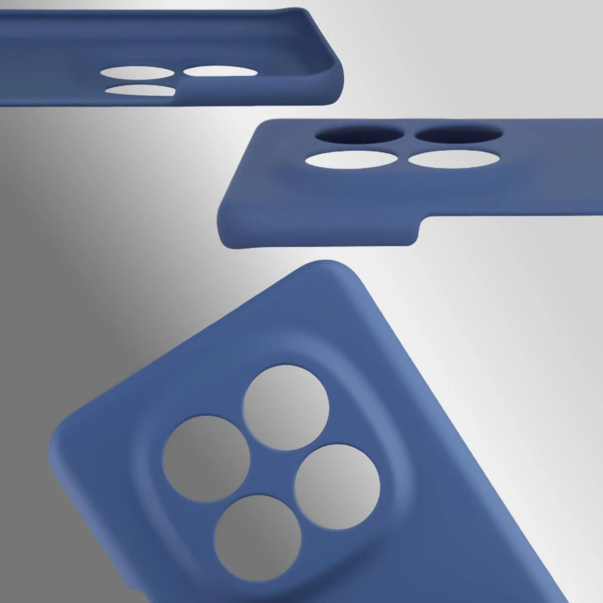 Dedicated cutouts and raised edges for the camera and screen in the Bizon Case Łupka for Xiaomi Redmi Note 15 / Xiaomi POCO M8 5G