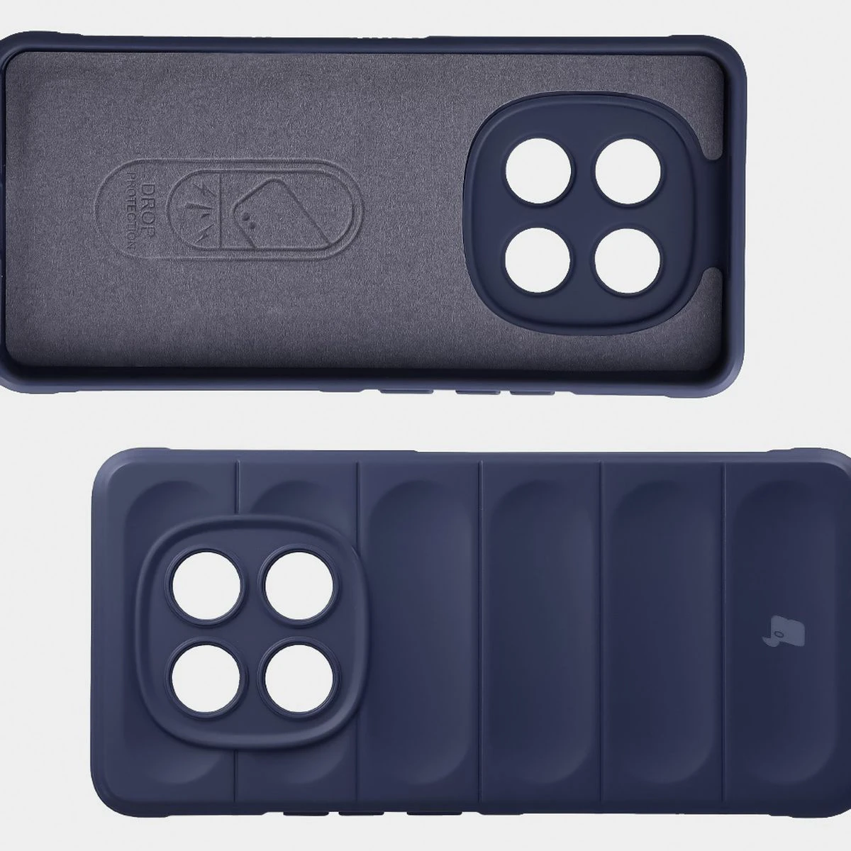 Mikrofaser-Futter, Vertiefungen auf der Rückseite und verstärkte Ecken in der Bizon Case Tur für Xiaomi Redmi Note 15 4G