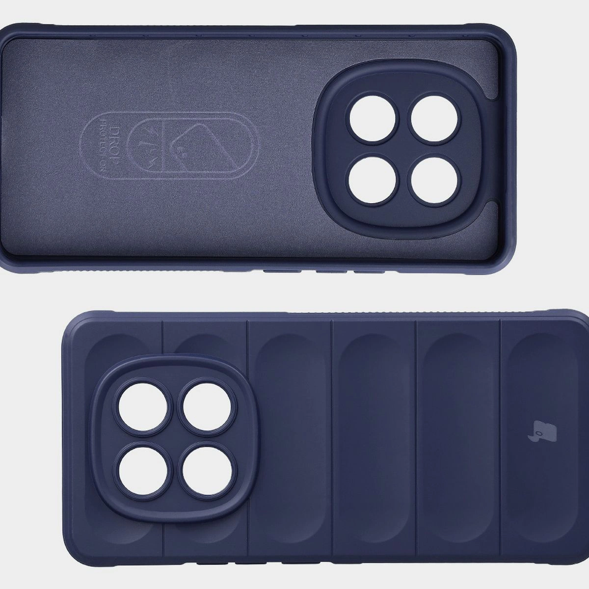 Microfiber lining, grooves on the back, and reinforced corners in the Bison Case Tur for Xiaomi Redmi Note 15 5G / Xiaomi POCO M8 5G