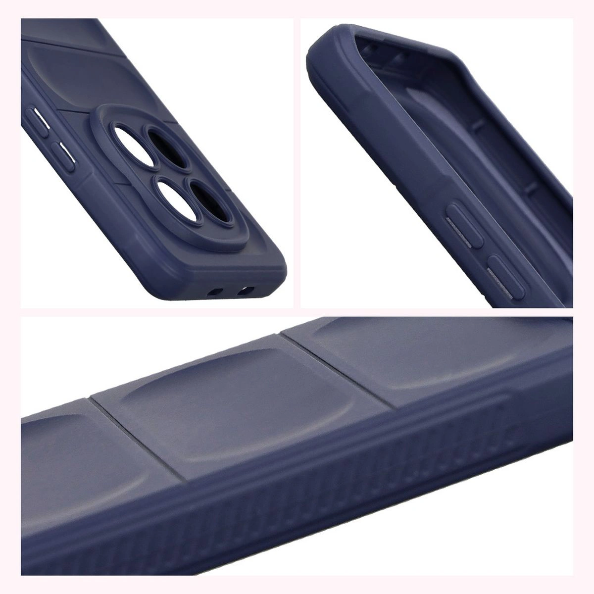 Textured sides and raised edges of the screen and camera in the Bison Case Tur for Xiaomi Redmi Note 15 5G / Xiaomi POCO M8 5G