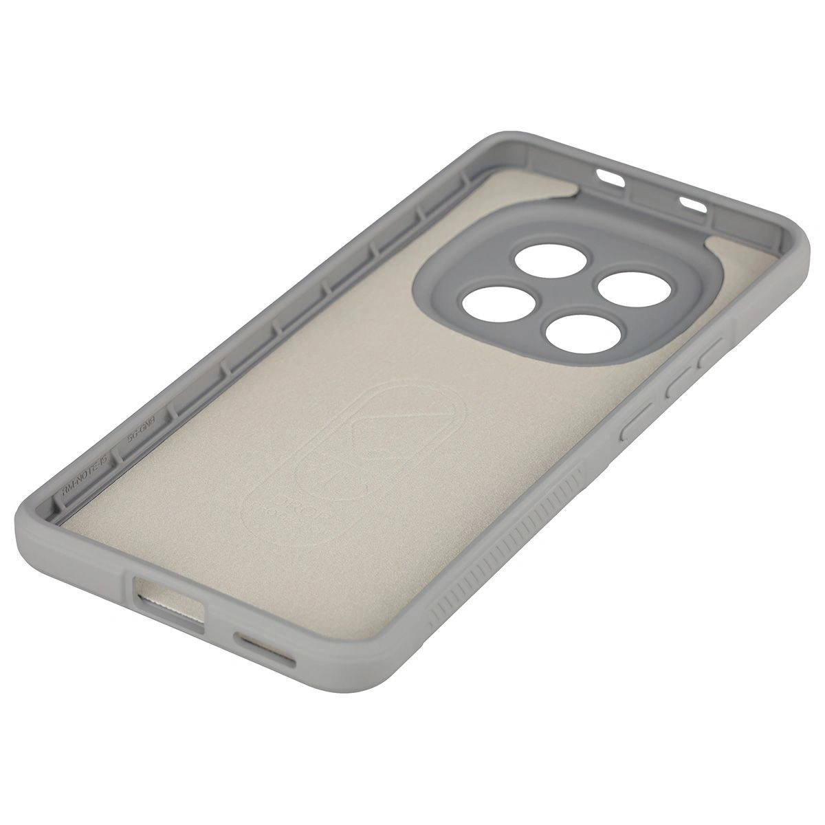 Precise cutouts and compatibility with wireless charging in the Bison Case Tur for Xiaomi Redmi Note 15 5G / Xiaomi POCO M8 5G