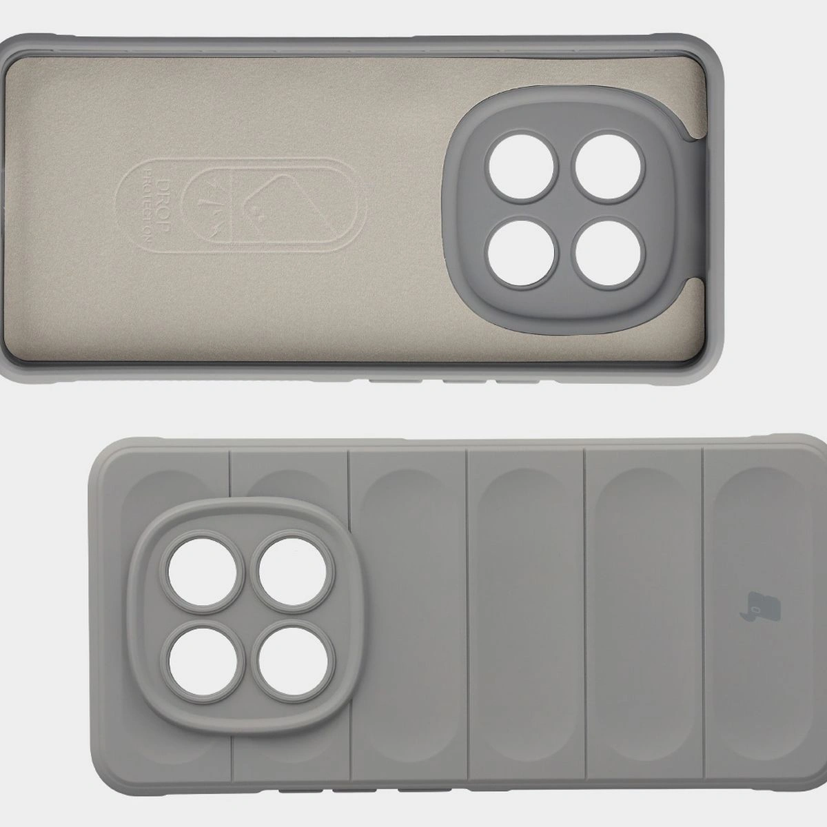 Microfiber lining, grooves on the back, and reinforced corners in the Bison Case Tur for Xiaomi Redmi Note 15 5G / Xiaomi POCO M8 5G