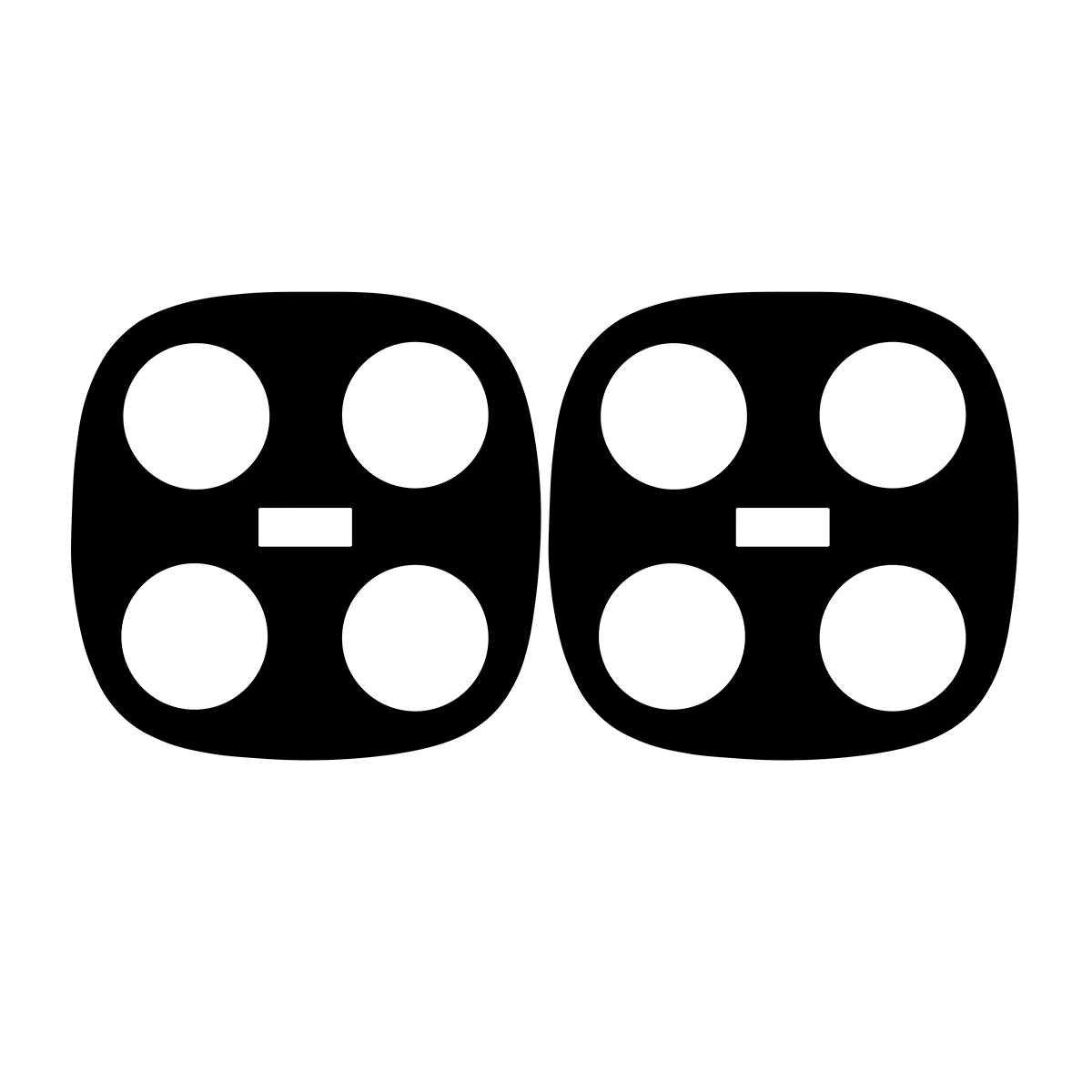 Szkło Bizon Glass Lens do Xiaomi Redmi Note 15 4G nakładane na wyspę aparatów