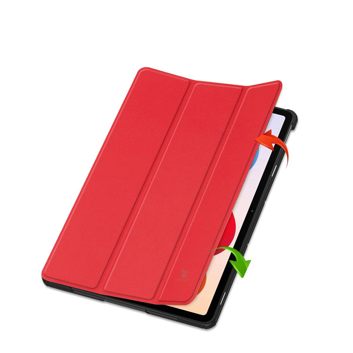 Bizon Case Tab Croc flap case from the front for Xiaomi Redmi Pad 2 Pro
