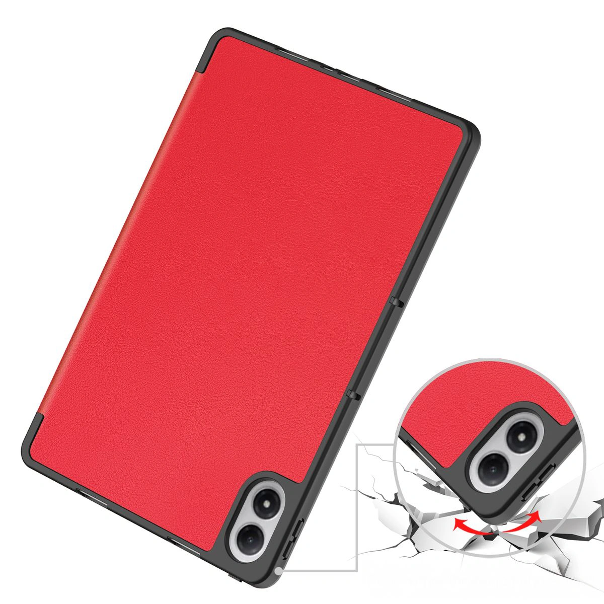 Showing the durable edges of the case for Xiaomi Redmi Pad 2 Pro