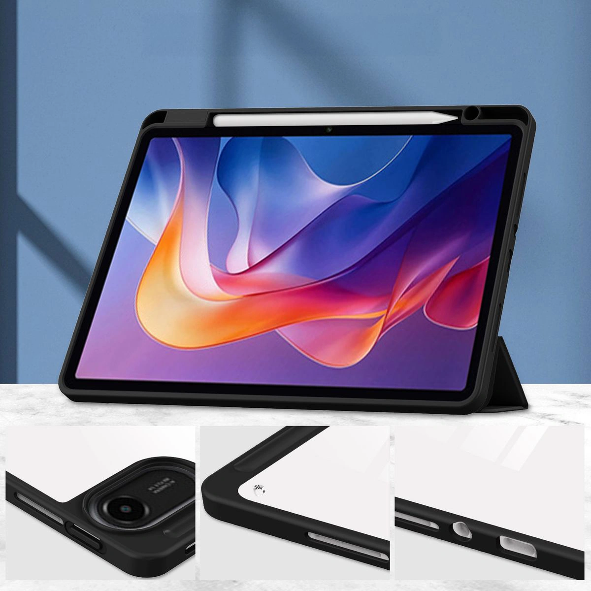 Właściwości etui do tabletu Bizon Tab Clear Matt do Xiaomi Redmi Pad 2