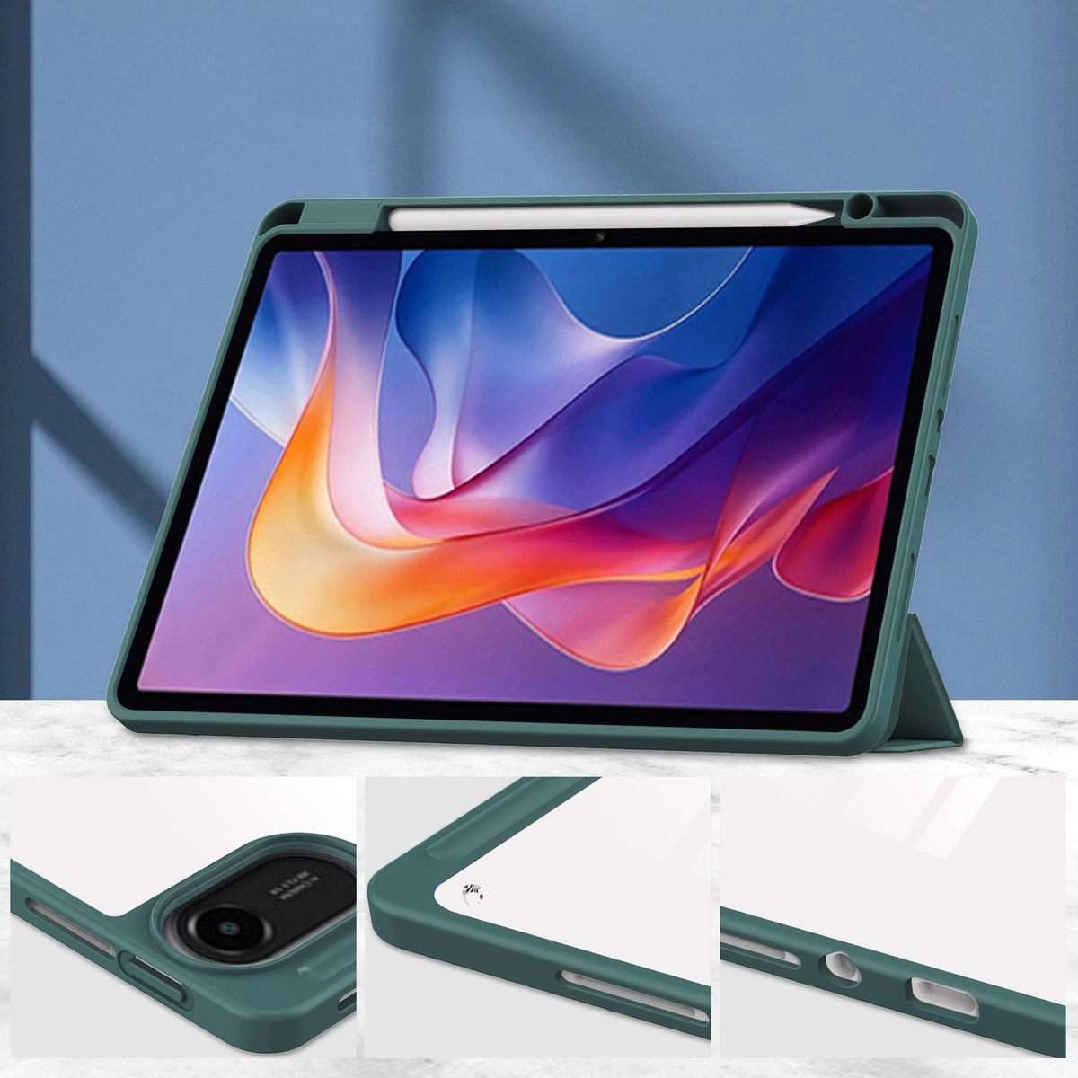 Właściwości etui do tabletu Bizon Tab Clear Matt do Xiaomi Redmi Pad 2