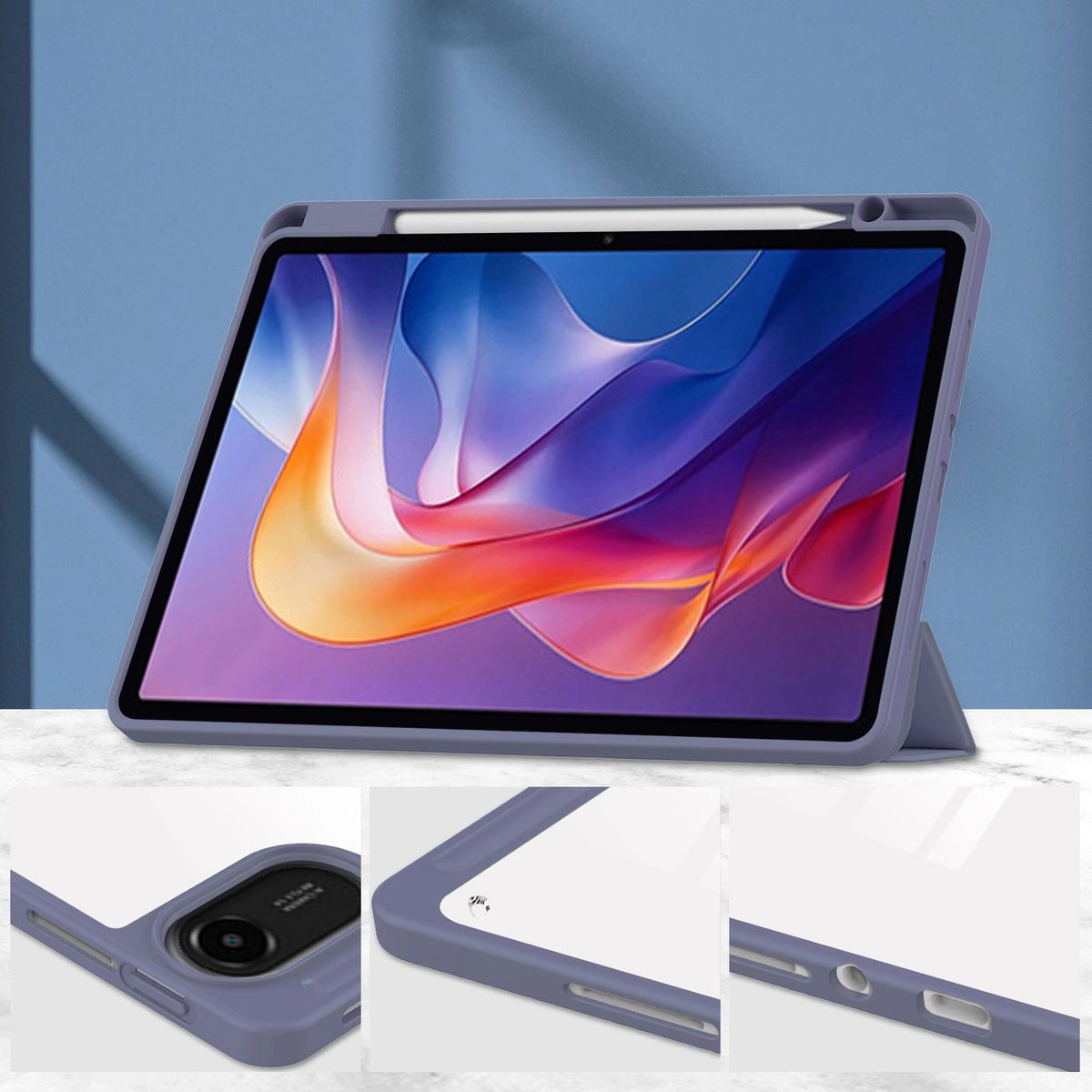 Właściwości etui do tabletu Bizon Tab Clear Matt do Xiaomi Redmi Pad 2