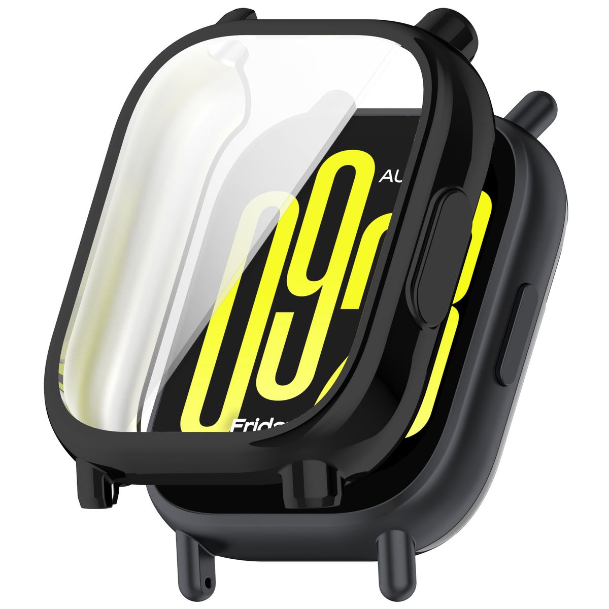 Front and back of Bizon Case Watch Felipe