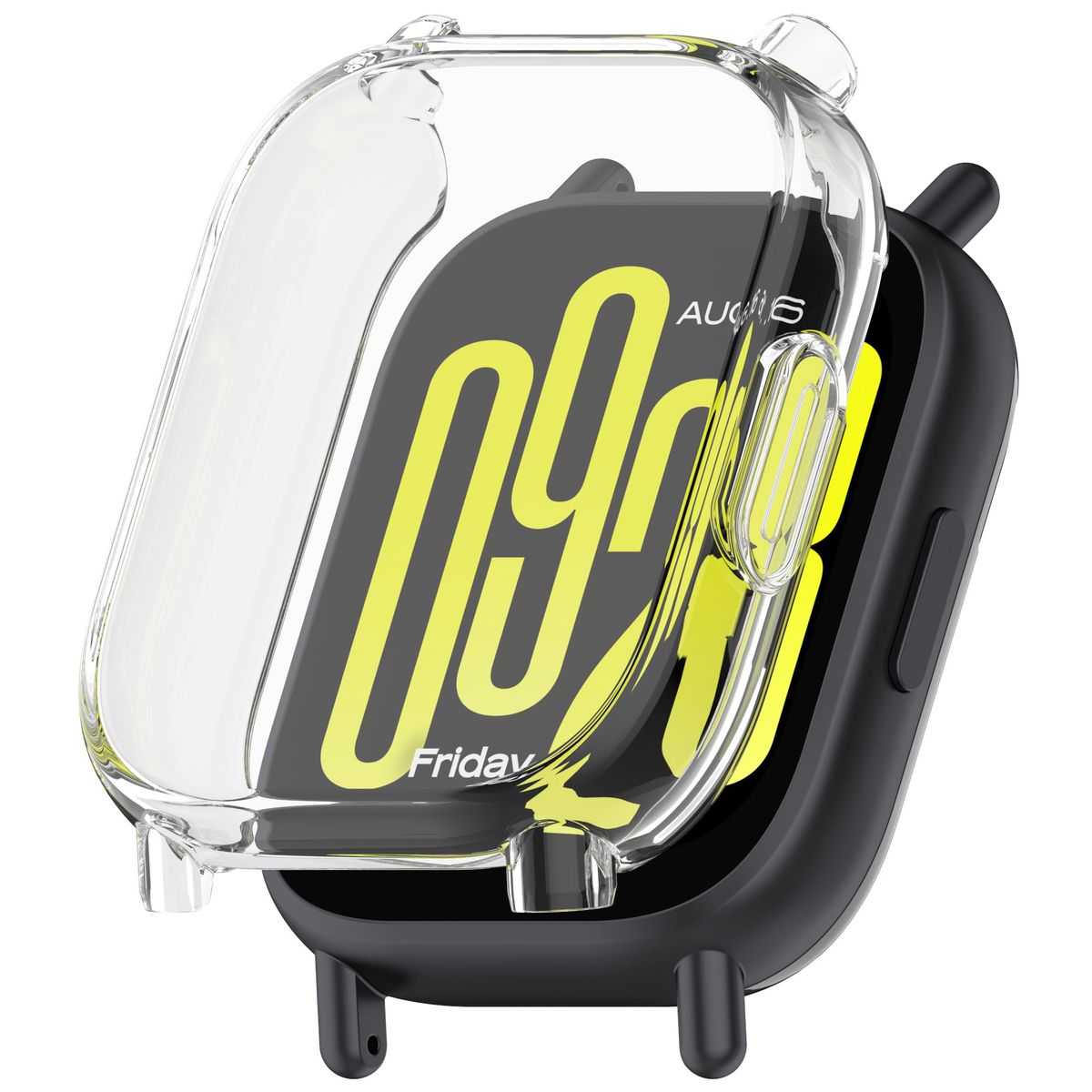 Front and back of Bizon Case Watch Felipe