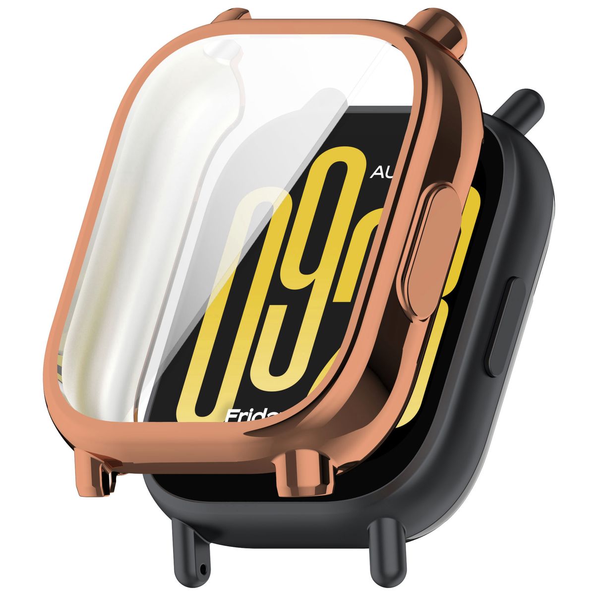 Front and back of the Bizon Case Watch Felipe