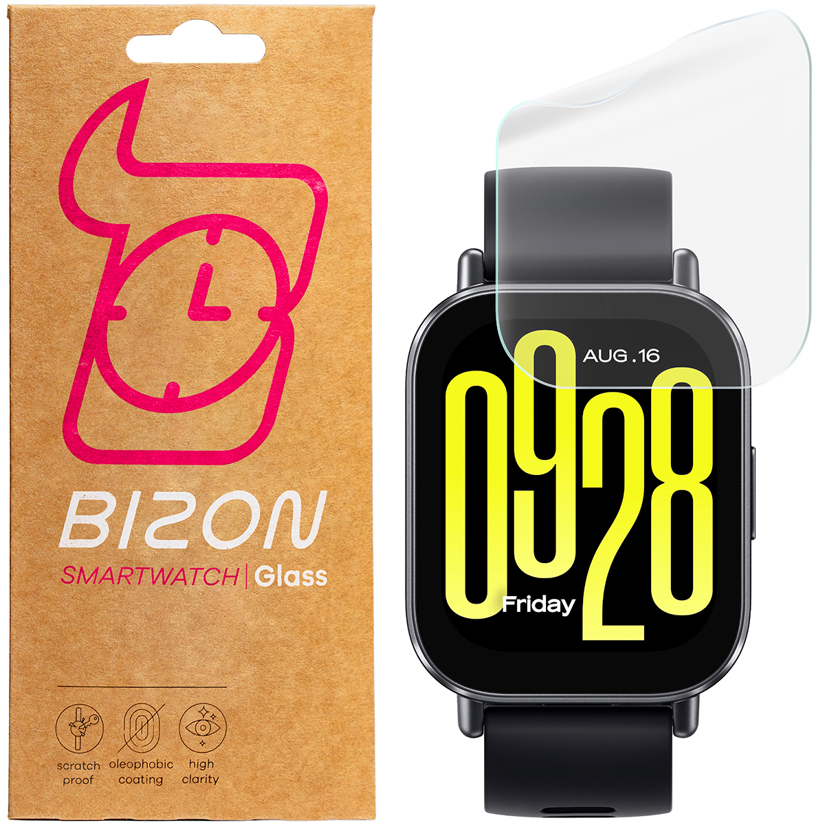 Bizon Glass Watch Hydrogel for Xiaomi Redmi Watch 5 Active!