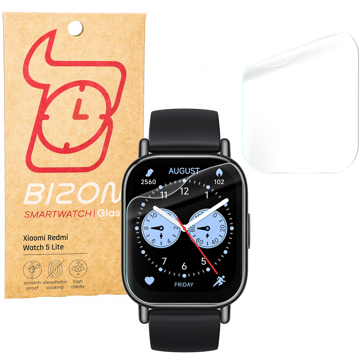 Bizon Glass Watch Hydrogel for Xiaomi Redmi Watch 5 Lite!