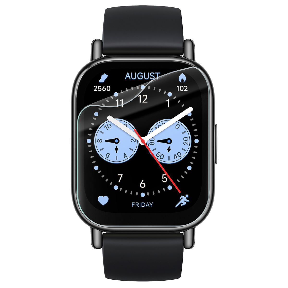 Fitted Bizon Glass Watch Hydrogel