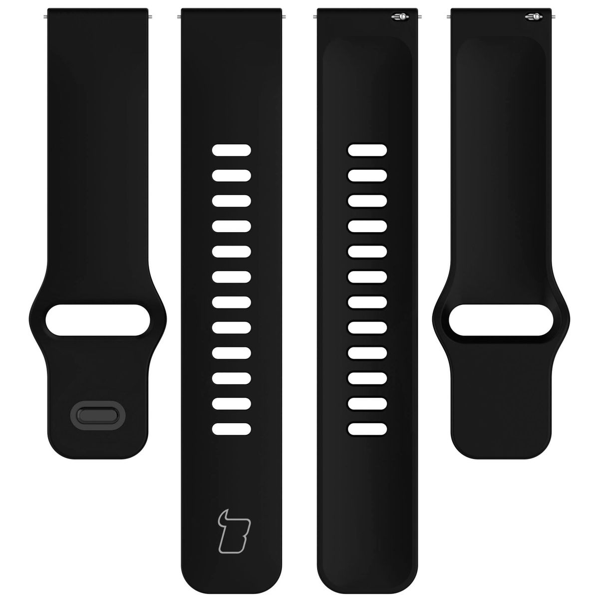 Metal fittings of the silicone strap Bizon Strap Watch Silicone