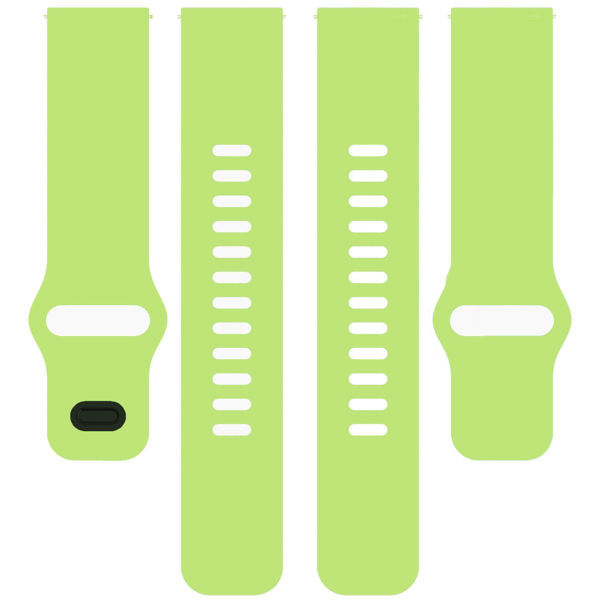 Metal fittings of the silicone strap Bizon Strap Watch Silicone