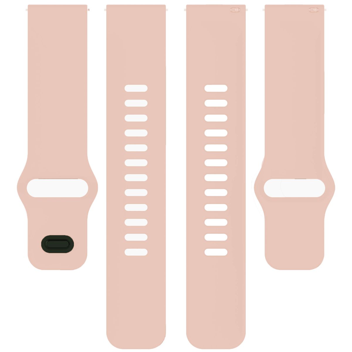Metal fittings of the Bizon Strap Watch Silicone