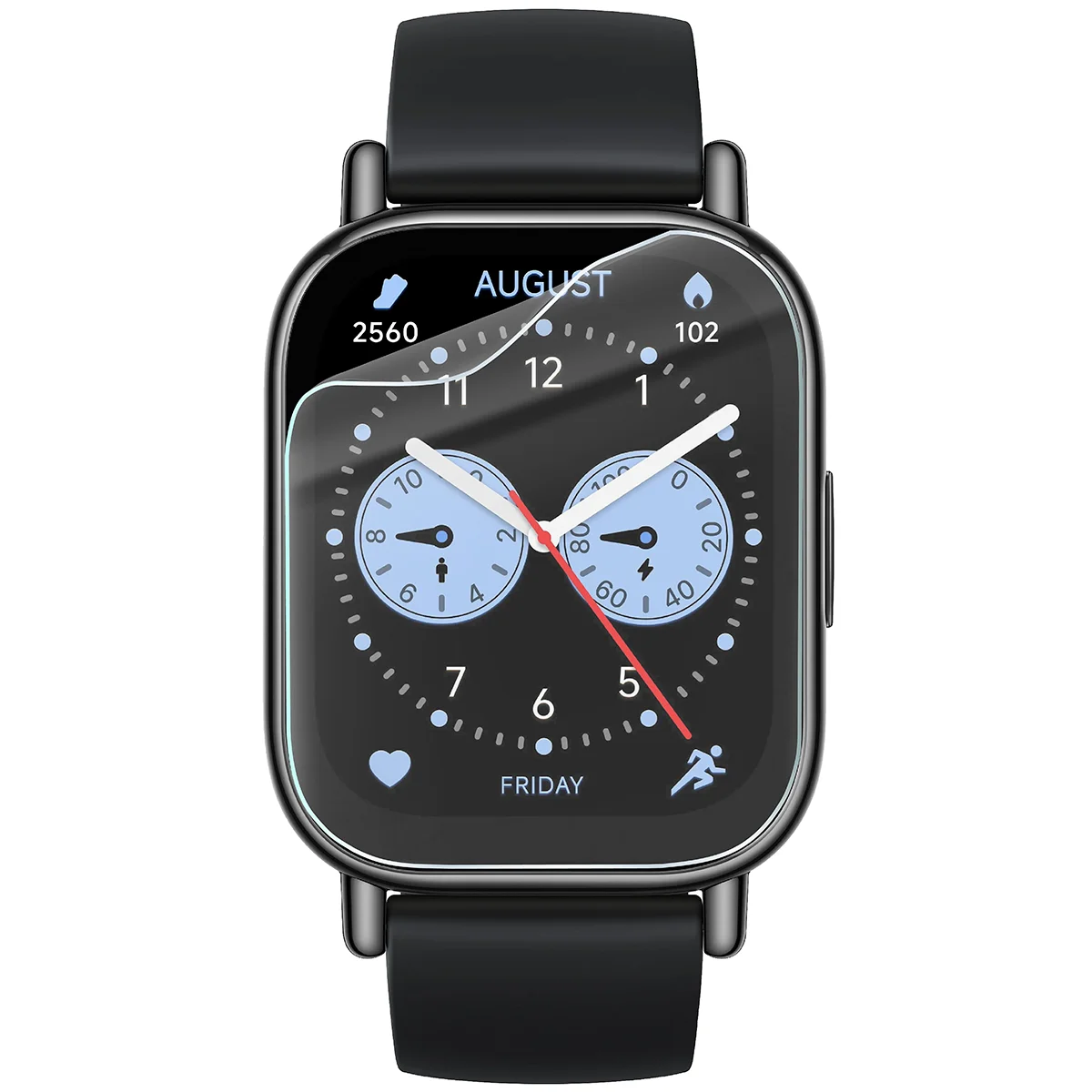 Folia hydrożelowa Bizon Watch Film HydroFlex do Xiaomi Redmi Watch 5 Lite na zegarku