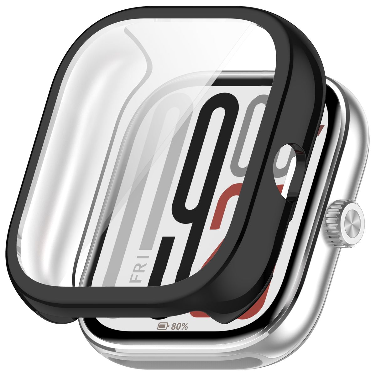 Front and back of Bison Case Watch Felipe