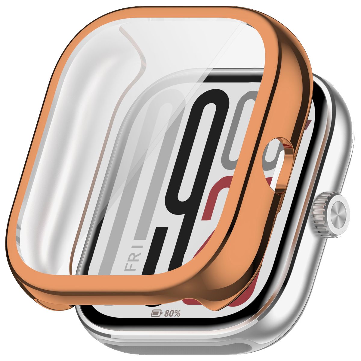 Front and back of Bison Case Watch Felipe