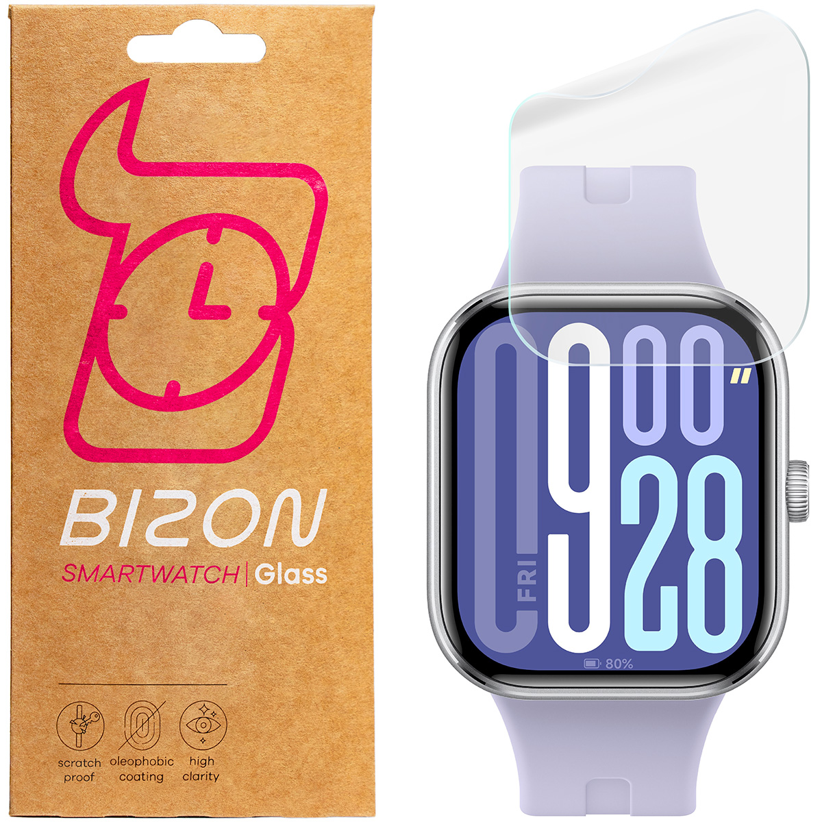 Hydrogel-Folie Bizon Glass Watch Hydrogel für Xiaomi Redmi Watch 5!