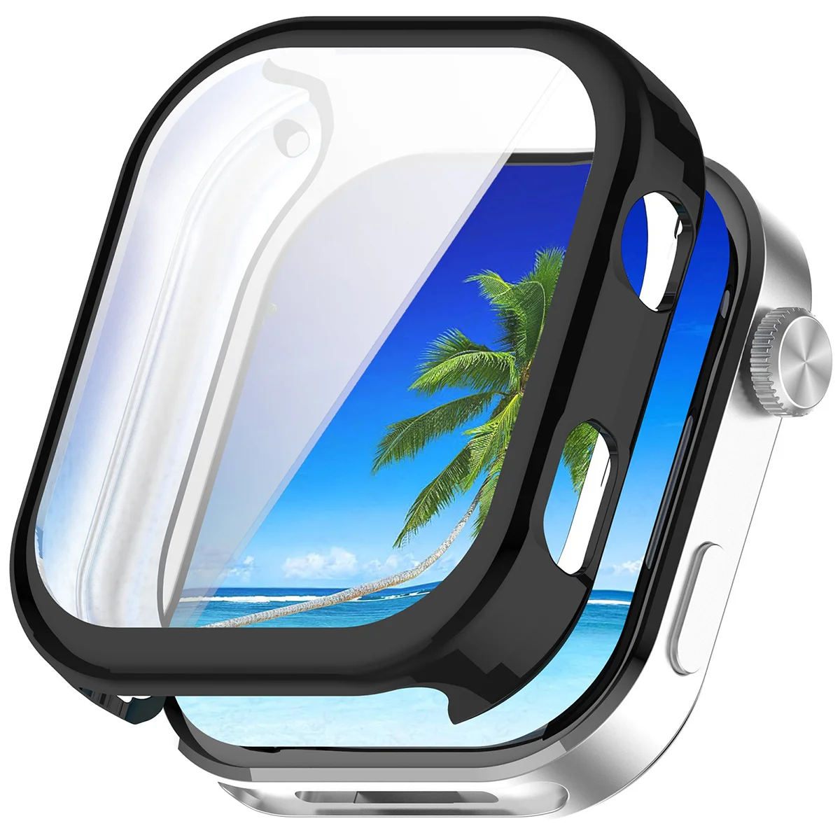 Front and back of Bison Case Watch Felipe for Xiaomi Redmi Watch 6