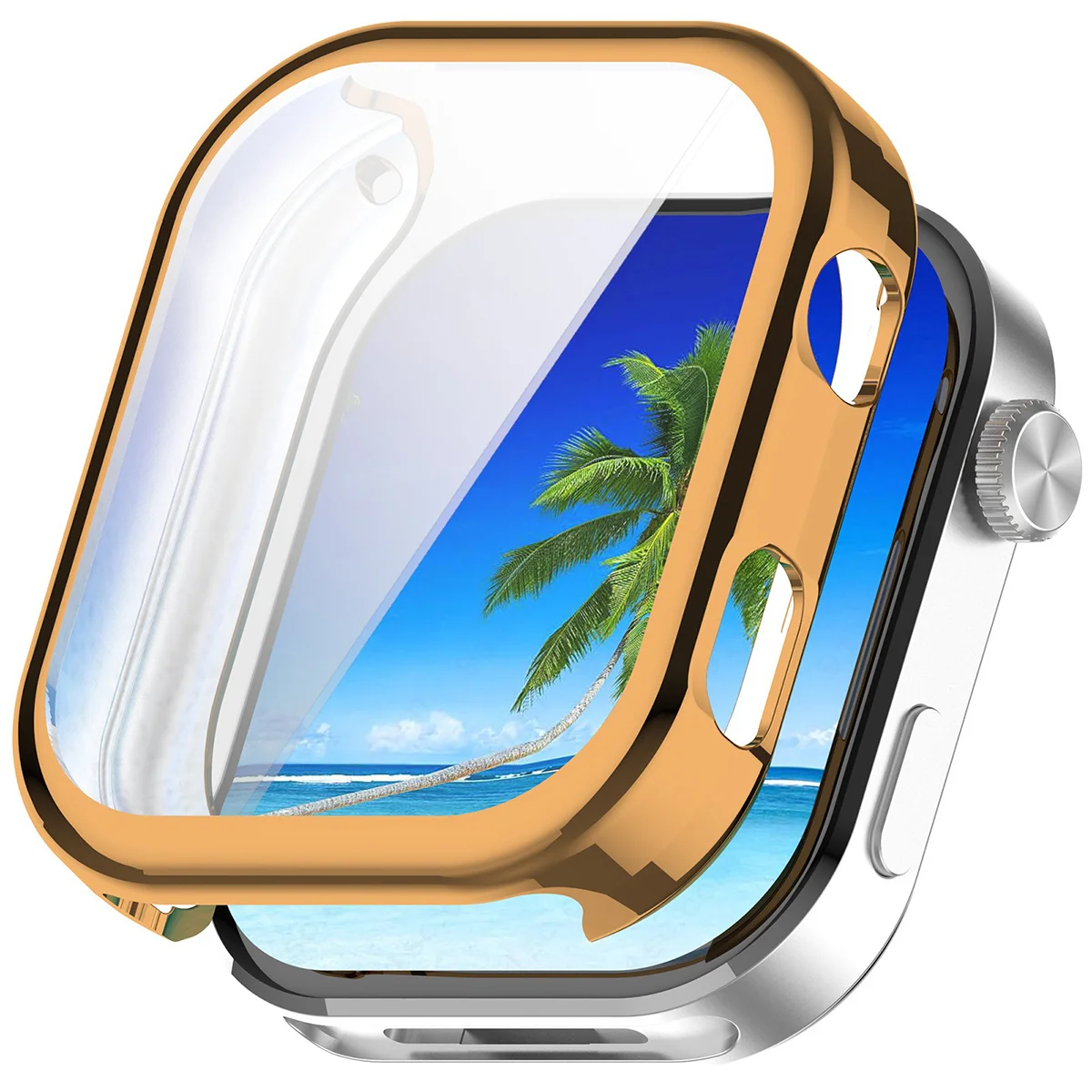 Front and back of Bison Case Watch Felipe for Xiaomi Redmi Watch 6