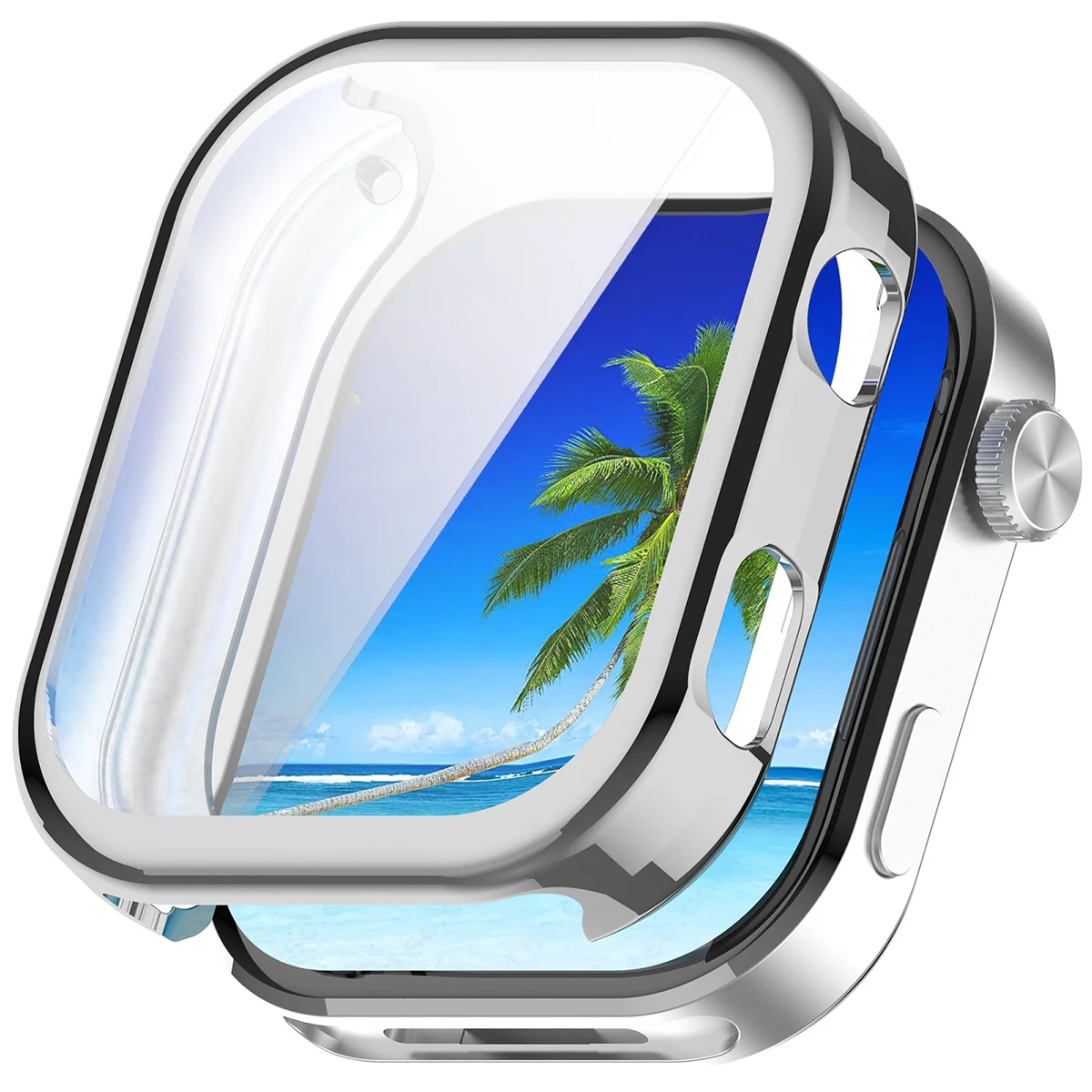 Front and back of Bizon Case Watch Felipe for Xiaomi Redmi Watch 6