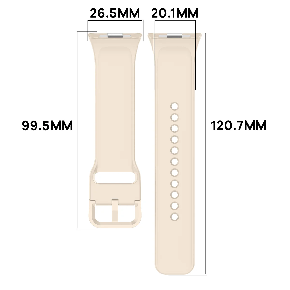 How to measure the strap