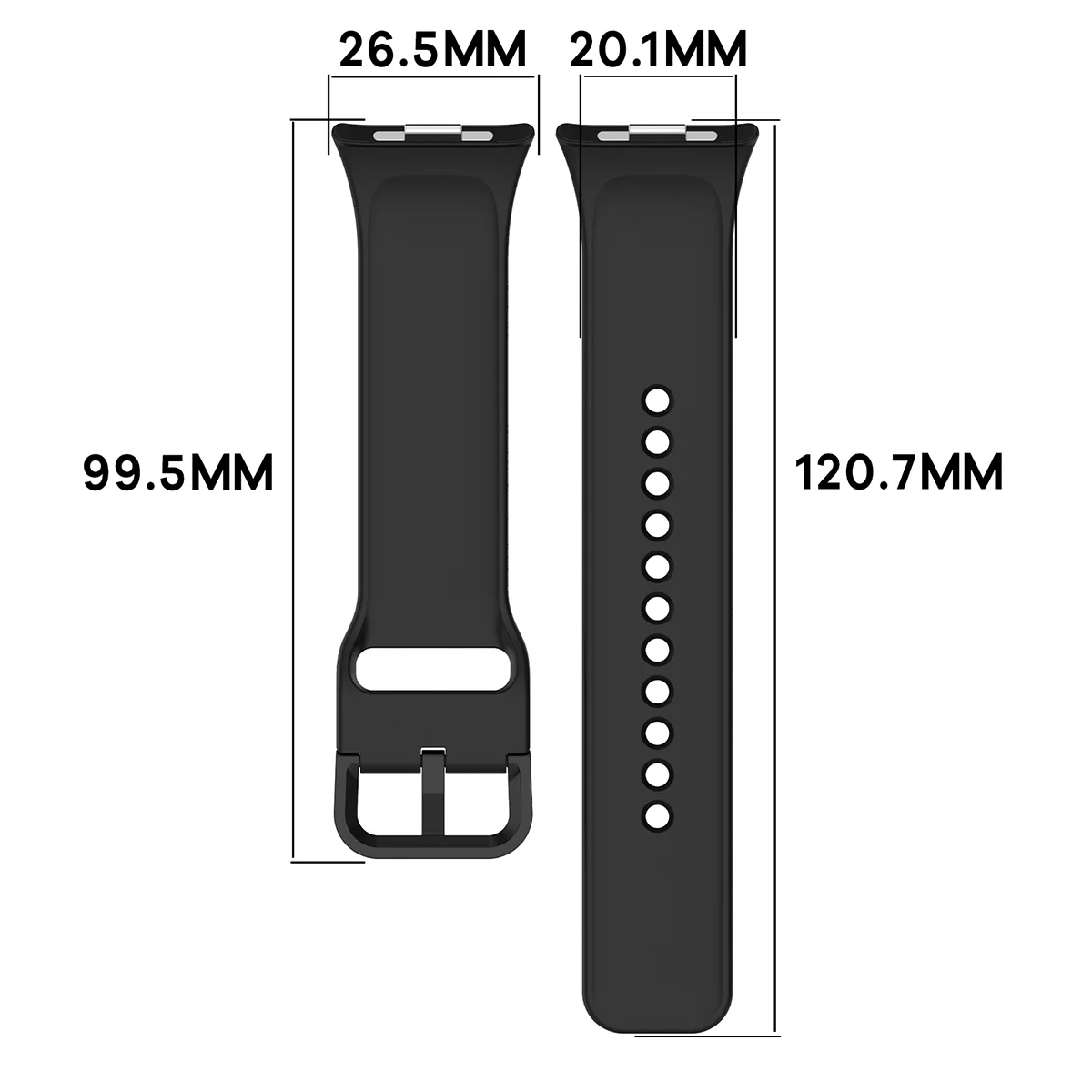 How to measure the strap