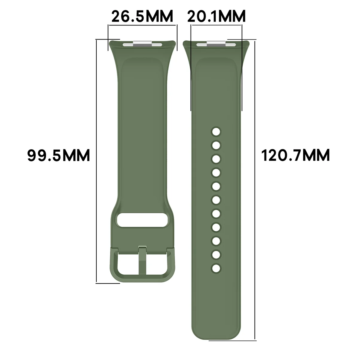 How to measure the strap